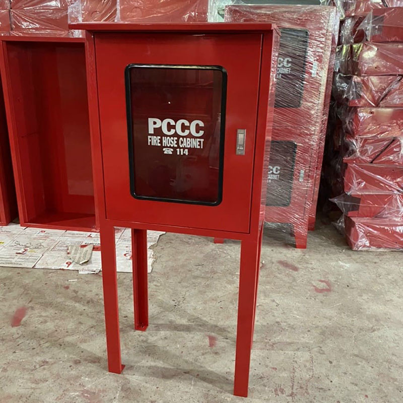 Hộp đựng vòi chữa cháy ngoài trời chân đế cao